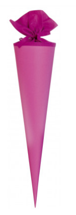 Schultüten-Rohling pink, 70 cm