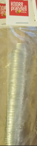 Wickeldraht 0,50mm 50m silber KNORR prandell