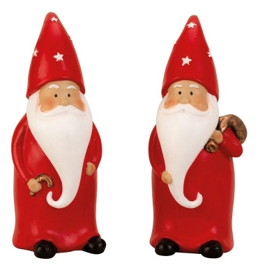 Weihnachtsmann, rot, h = 20,5 cm, 2-fach sortiert