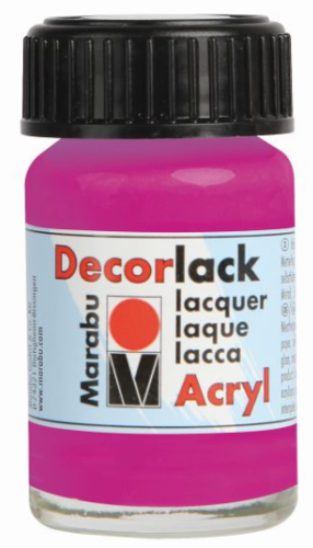 Marabu Decorlack Acryl, magenta, 15 ml