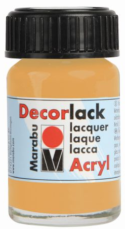 Marabu Decorlack Acryl, Metallic-gold, 15 ml